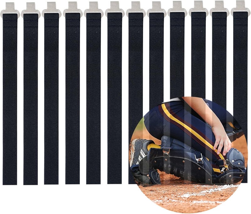 CORECISE Shin Guard Replacement Straps,Baseball Catchers Gear Straps,Leg Guard Straps for Shin Guard Replacement - Image 1